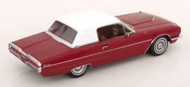 Ford  - Thunderbird Coupe  1966 red/white - 1:18 - KK - Scale - 181382 - kkdc181382 | The Diecast Company