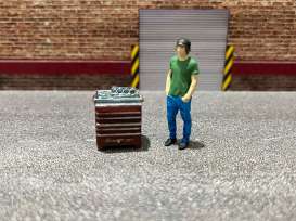 Accessoires diorama - Tools red - 1:43 - Cartrix - CTA43003 - CTA43003 | The Diecast Company