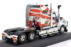Western Star  - 4900 2015 white/red/blue - 1:43 - Magazine Models - G1470002 - magG1470002 | The Diecast Company