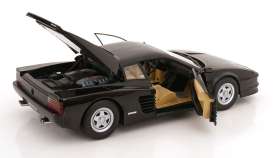 Ferrari  - Testarossa  1986 black - 1:12 - KK - Scale - KKDC120202 - KKDC120202 | The Diecast Company