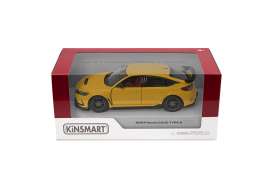 Honda  - CIvic Type R 2024 yellow - 1:36 - Kinsmart - KT5472W - KT5472Wy | The Diecast Company