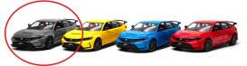 Honda  - CIvic Type R 2024 grey - 1:36 - Kinsmart - KT5472W - KT5472Wgr | The Diecast Company
