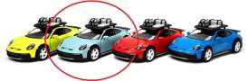 Porsche  - 911 Rally light blue - 1:36 - Kinsmart - KT5481WFA - KT5481WFAlb | The Diecast Company