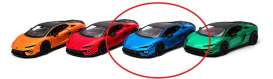 Lamborghini  - Temerario blue - 1:36 - Kinsmart - KT5482W - KT5482Wb | The Diecast Company