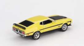 Ford  - Mustang 1971 yellow - 1:64 - Mini GT - 01139BL - MGT01139BL | The Diecast Company