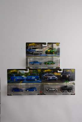 Assortment/ Mix  - Premium 2-packs various - 1:64 - Hotwheels - HBL96 - hwmvHBL96-979V | The Diecast Company