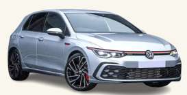 Volkswagen  - Golf GTI 2020 silver - 1:43 - Norev - 840139 - nor840139 | The Diecast Company