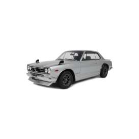 Nissan  - Skyline 1971 silver - 1:12 - OttOmobile Miniatures - G094 - ottoG094 | The Diecast Company