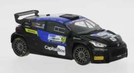 Toyota  - GR Yaris 2024 black/blue - 1:43 - IXO Models - ram971 - ixoram971 | The Diecast Company