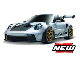 Porsche  - 911 grey/red - 1:43 - Bburago - 18-30427G - bura30427G | The Diecast Company