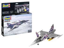 Planes  - Saab Jas-39C Gripen  - 1:72 - Revell - Germany - 63776 - revell63776 | The Diecast Company