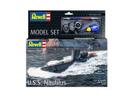 U.S.S.  - Nautilus  - 1:305 - Revell - Germany - 65184 - revell65184 | The Diecast Company