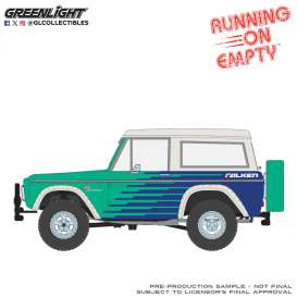 Ford  - Bronco 1976 blue/green - 1:24 - GreenLight - 85090 - gl85090 | The Diecast Company