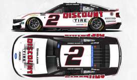 Ford  - Mustang 2026 white/red/black - 1:24 - Action Racing Collectibles - CX22623DCTAE - arcCX22623DCTAE | The Diecast Company
