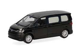 Volkswagen  - Multivan  black - 1:87 - Herpa - 099110 - herpa099110 | The Diecast Company