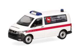 Volkswagen  - T6.1 white/red - 1:87 - Herpa - 099134 - herpa099134 | The Diecast Company