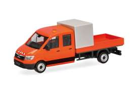 MAN  - TGE orange - 1:87 - Herpa - 099141 - herpa099141 | The Diecast Company