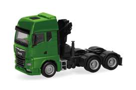 MAN  - TGX GX green - 1:87 - Herpa - H313100-004 - herpa313100-004 | The Diecast Company