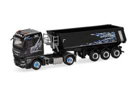 MAN  - TGX GM S 2004 black - 1:87 - Herpa - H319928 - herpa319928 | The Diecast Company