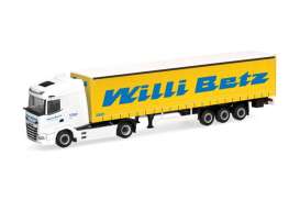 Daf  - XG 2024 white/yellow/blue - 1:87 - Herpa - H320290 - herpa320290 | The Diecast Company