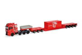 MAN  - TGX GX red - 1:87 - Herpa - H320764 - herpa320764 | The Diecast Company