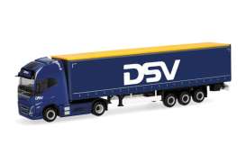 Volvo  - FH blue/white - 1:87 - Herpa - H320818 - herpa320818 | The Diecast Company