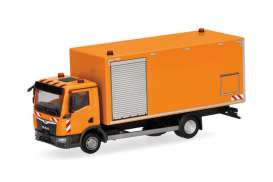 MAN  - TGL orange - 1:87 - Herpa - H320931 - herpa320931 | The Diecast Company