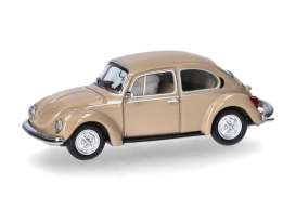 Volkswagen  - Kever 1303 beige - 1:87 - Herpa - H421096-003 - herpa421096-003 | The Diecast Company