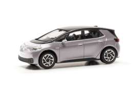 Volkswagen  - ID. 3 silver metallic - 1:87 - Herpa - H431101-003 - herpa431101-003 | The Diecast Company