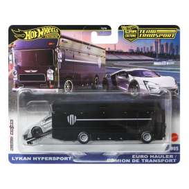 non  -  W Motor Lykan Hypersport + Eu black/silver - 1:64 - Hotwheels - JBM39 - hwmvJBM39 | The Diecast Company