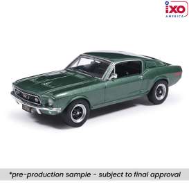 Ford  - Mustang 1986 green - 1:43 - IXO America - U43RDC012 - ixoU43RDC012 | The Diecast Company
