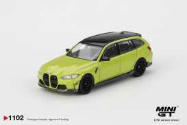 BMW  - M3 2025 Sao Paulo yellow - 1:64 - Mini GT - 01102R - MGT01102R | The Diecast Company