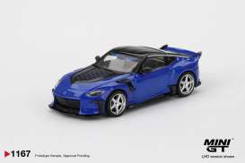 Nissan  - Fairlady Z 2024 blue - 1:64 - Mini GT - 01167BL - MGT01167BL | The Diecast Company