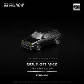 Volkswagen  - Golf GTI MK2 dark chrome - 1:64 - Pop Race Limited - PRDC006 - PRDC006 | The Diecast Company