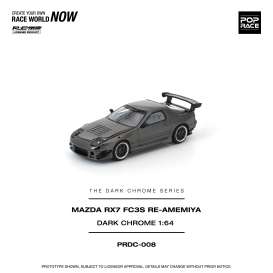 Mazda  - RX7-FC3S dark chrome - 1:64 - Pop Race Limited - PRDC008 - PRDC008 | The Diecast Company