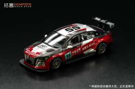 Hongqi  - H5 2024 red/black/white - 1:64 - XCartoys - T6-21 - XcarT6-21 | The Diecast Company