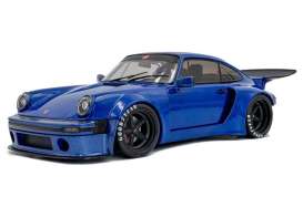 Porsche  - 911 2024 blue metallic - 1:18 - Solido - 1810503 - soli1810503 | The Diecast Company