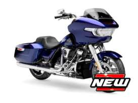 Harley Davidson  - CVO Road Glide 2022 blue - 1:18 - Maisto - 25910 - mai25910 | The Diecast Company
