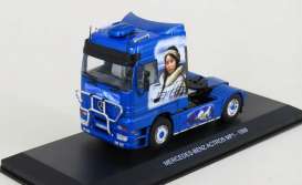 Mercedes Benz  - Actros MP1 1998 blue - 1:43 - Magazine Models - G1470010 - magG1470010 | The Diecast Company
