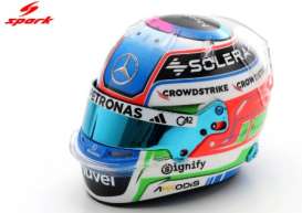 Helmet  - Kimi Antonelli 2025 various - 1:5 - Spark - 5HF232 - spa5HF232 | The Diecast Company