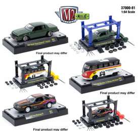 Assortment/ Mix  - Model kit series 81 various - 1:64 - M2 Machines - 37000-81 - M2-37000-81 | The Diecast Company