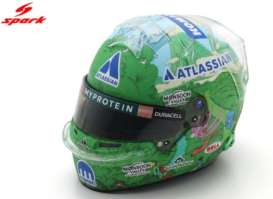 Helmet  - Alexander Albon 2025 green - 1:5 - Spark - 5HF226 - spa5HF226 | The Diecast Company