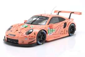 Porsche  - 911  2018 pink - 1:12 - IXO Models - LEGT12003 - ixLEGT12003 | The Diecast Company