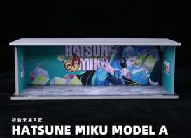 diorama Accessoires - Hatsune Miku Model A various - 1:64 - Black Box Diorama - MO914909 - MO914909 | The Diecast Company