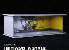 diorama Accessoires - Intial D  -A various - 1:64 - Black Box Diorama - MO914911 - MO914911 | The Diecast Company