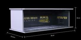 diorama Accessoires - RWB Livery Parking Lot various - 1:64 - Black Box Diorama - MO914916 - MO914916 | The Diecast Company