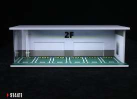 diorama Accessoires - B2-F with light various - 1:64 - Black Box Diorama - MO914411 - MO914411 | The Diecast Company