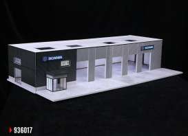 diorama Accessoires - Scania show room various - 1:64 - Black Box Diorama - MO936017 - MO936017 | The Diecast Company