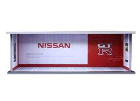 diorama Accessoires - Nissan parking lot -C various - 1:64 - Black Box Diorama - MO914923 - MO914923 | The Diecast Company