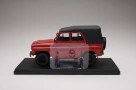 UAZ  - 469B 1972 red - 1:24 - Magazine Models - UAZ - mag24UAZ | The Diecast Company